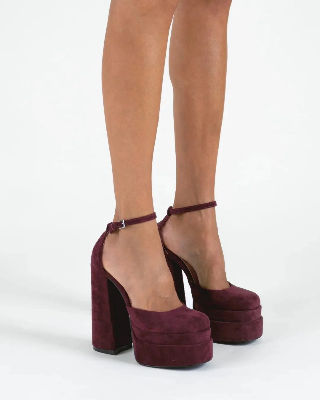 Usado por Catherine Silva, Zapatos Roxane Burdeo, talla 38