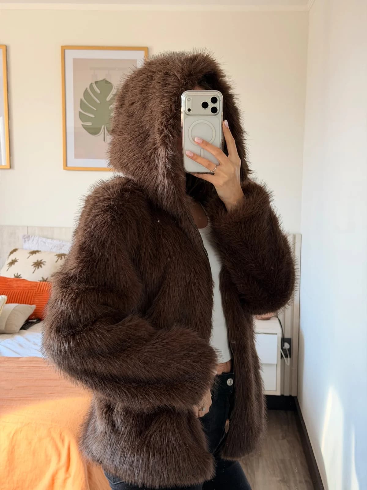Usado por Paula Aguirre, Peludo , talla L