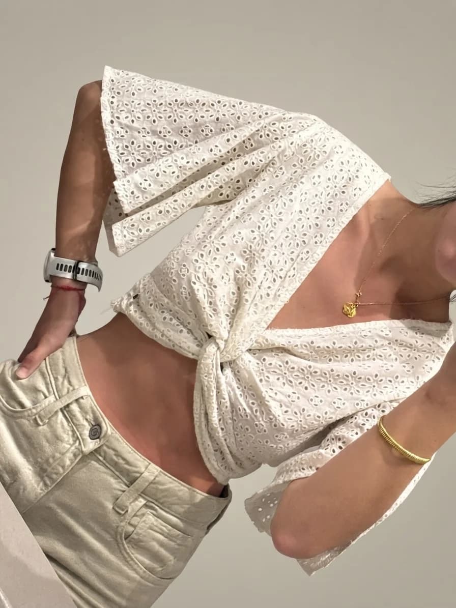 Usado por Dolores Seguel Márquez, Polera brownie , talla S