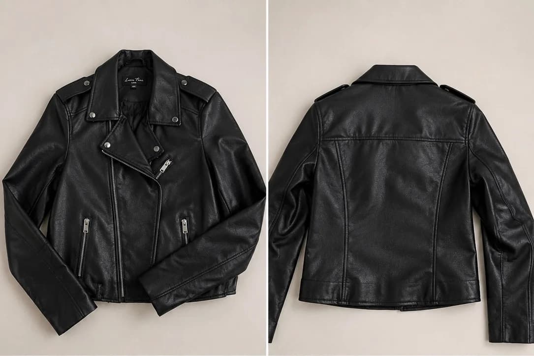 Usado por Mayer López , Chaqueta negra , talla S