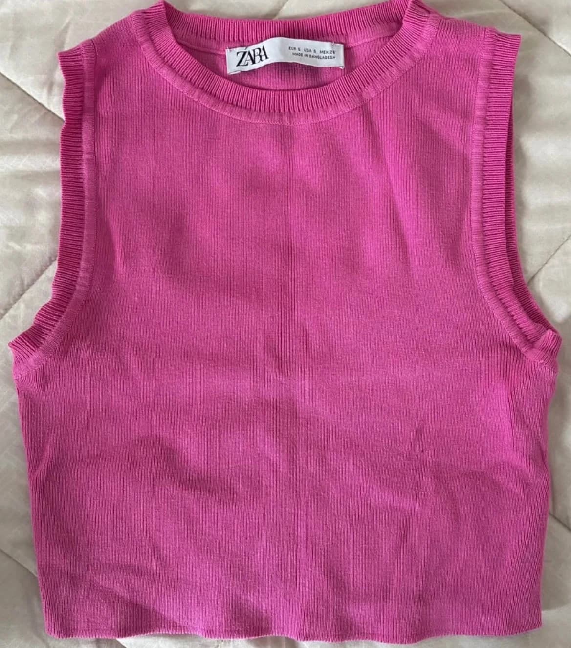 Usado por Closet de Mariana, Top Zara , talla Talla S