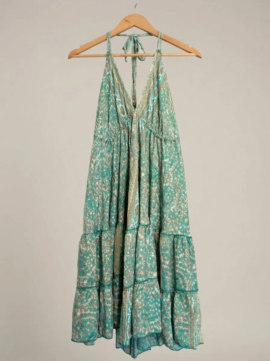 Usado por Pía Delgado Álvarez, Vestido hindu, talla Estándar