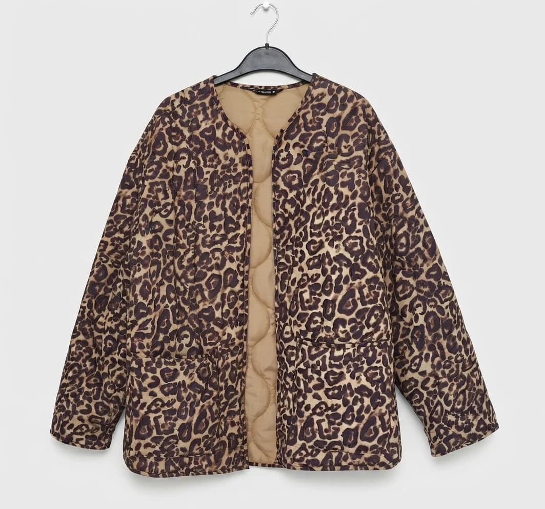 Usado por Jhsbricenot , Chaqueta Zara animal print, talla XL
