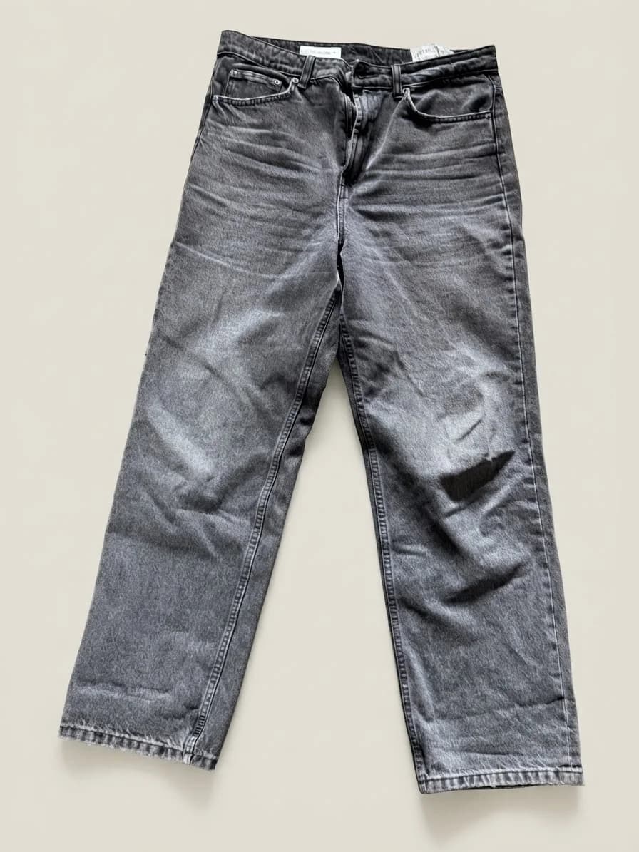 Mom jeans gris — foto 1
