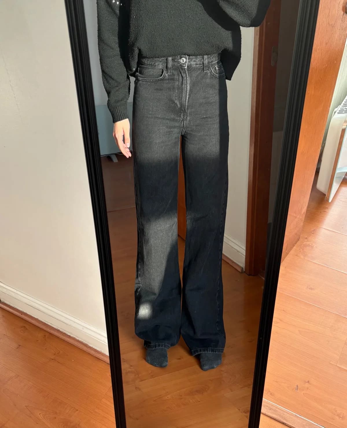 Jeans Wide Leg High Waist