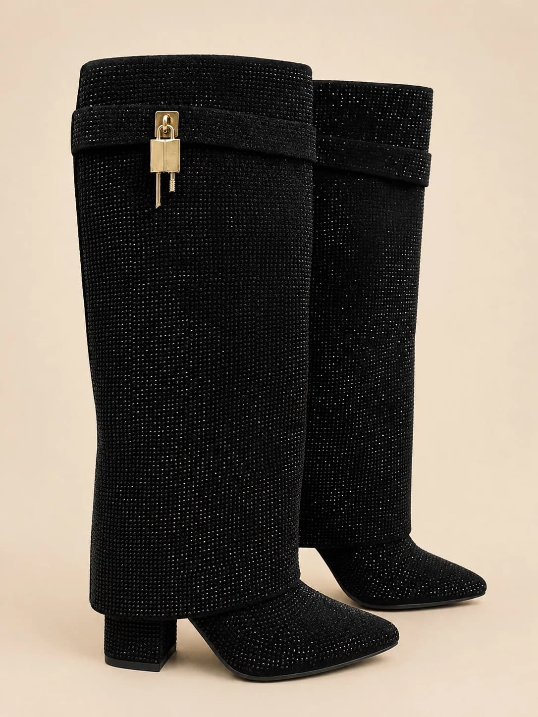 Botas largas brillitos — foto 1