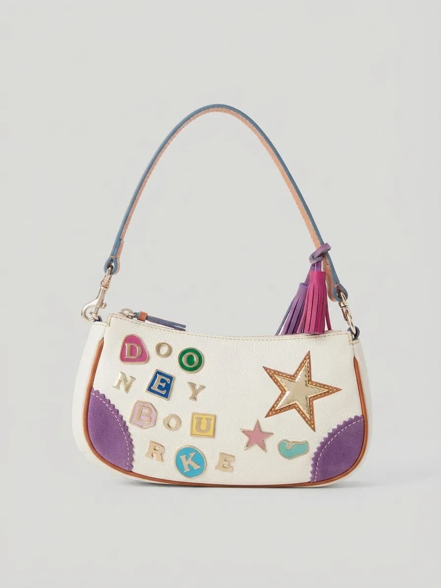 Dooney&bourke x Lindsay Lohan handbag de cuero — foto 1