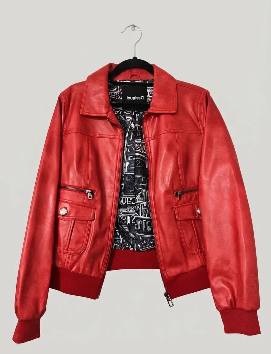 Chaqueta de Cuero Desigual — foto 1