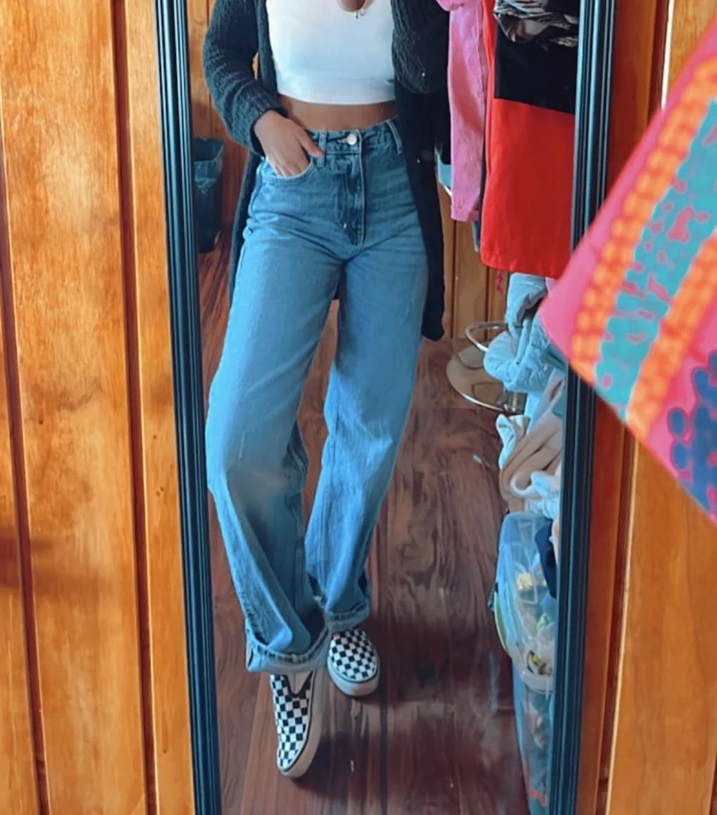 Jeans Tiro Alto — foto 1