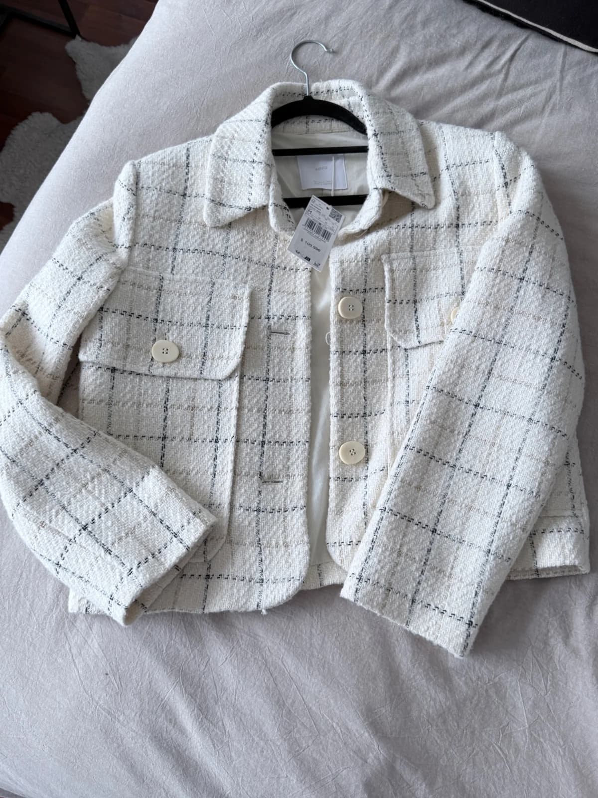 Usado por Tatiana Tscherebilo, Chaqueta blanca , talla M