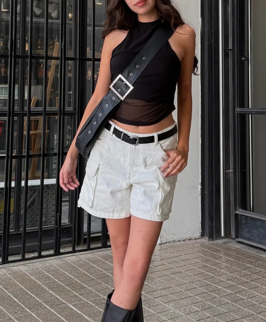 Shorts h&m blancos — foto 1
