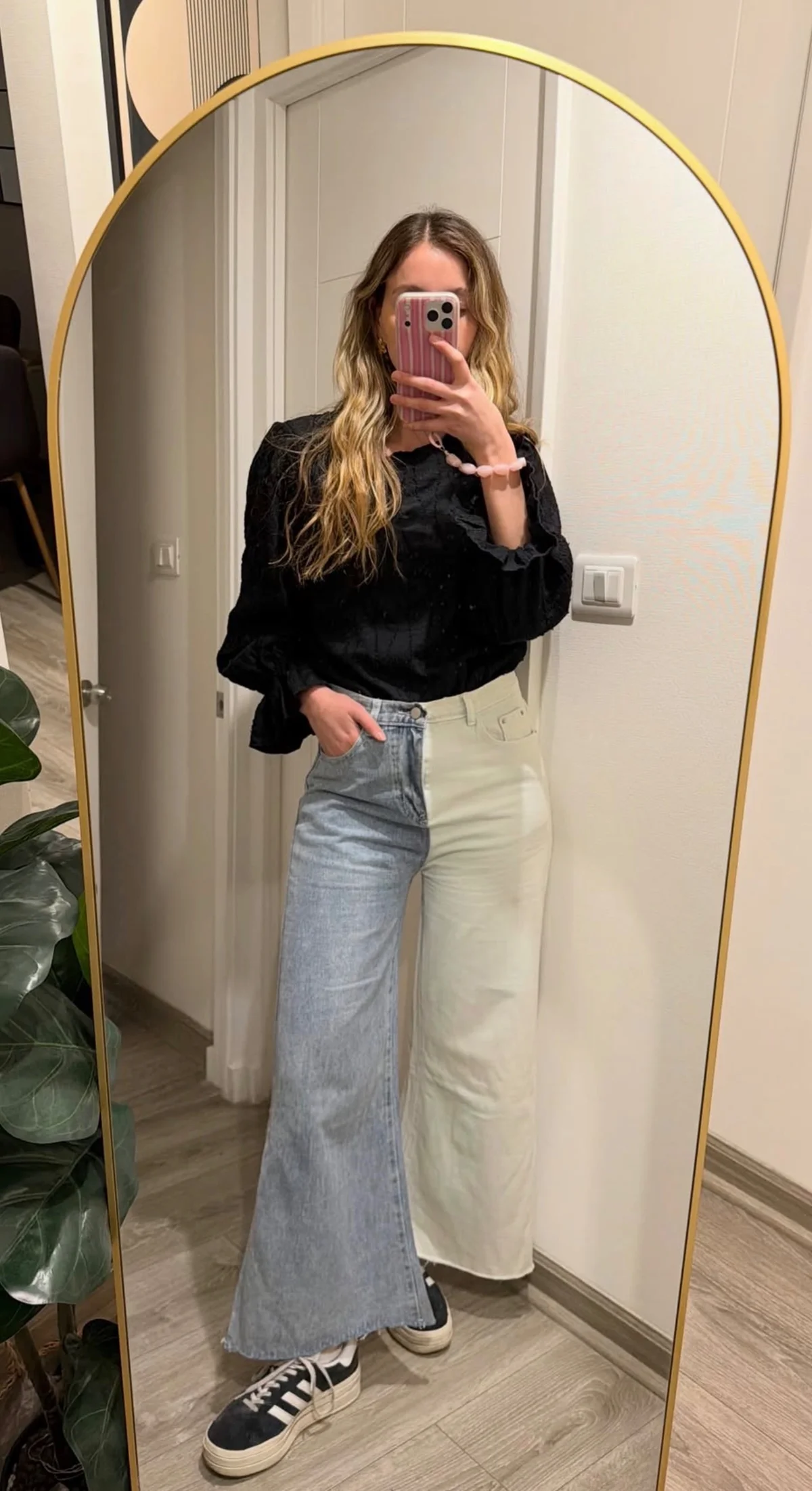 Jeans bicolor — foto 1