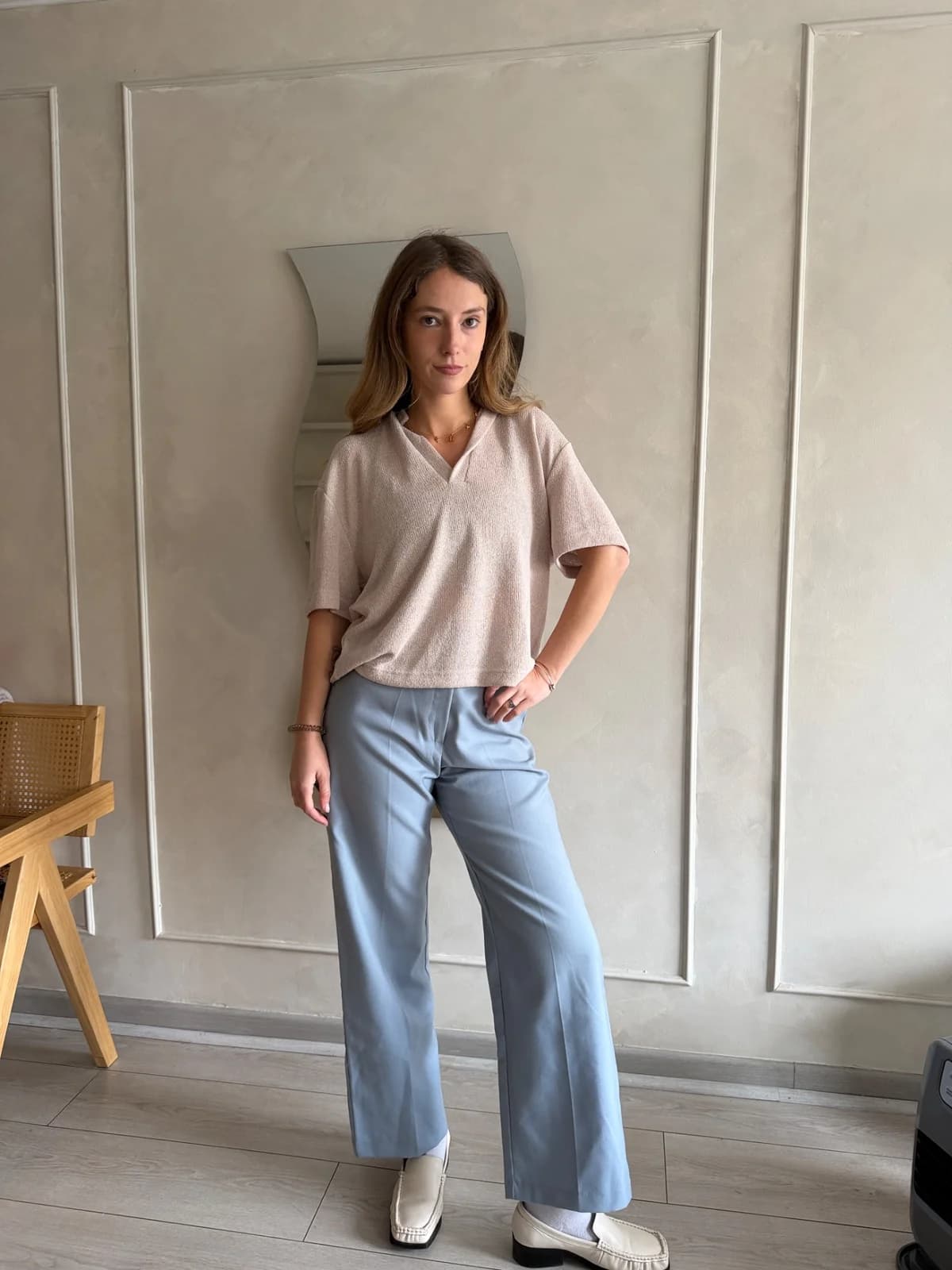 Usado por Emily Zembo, Top HM, talla S