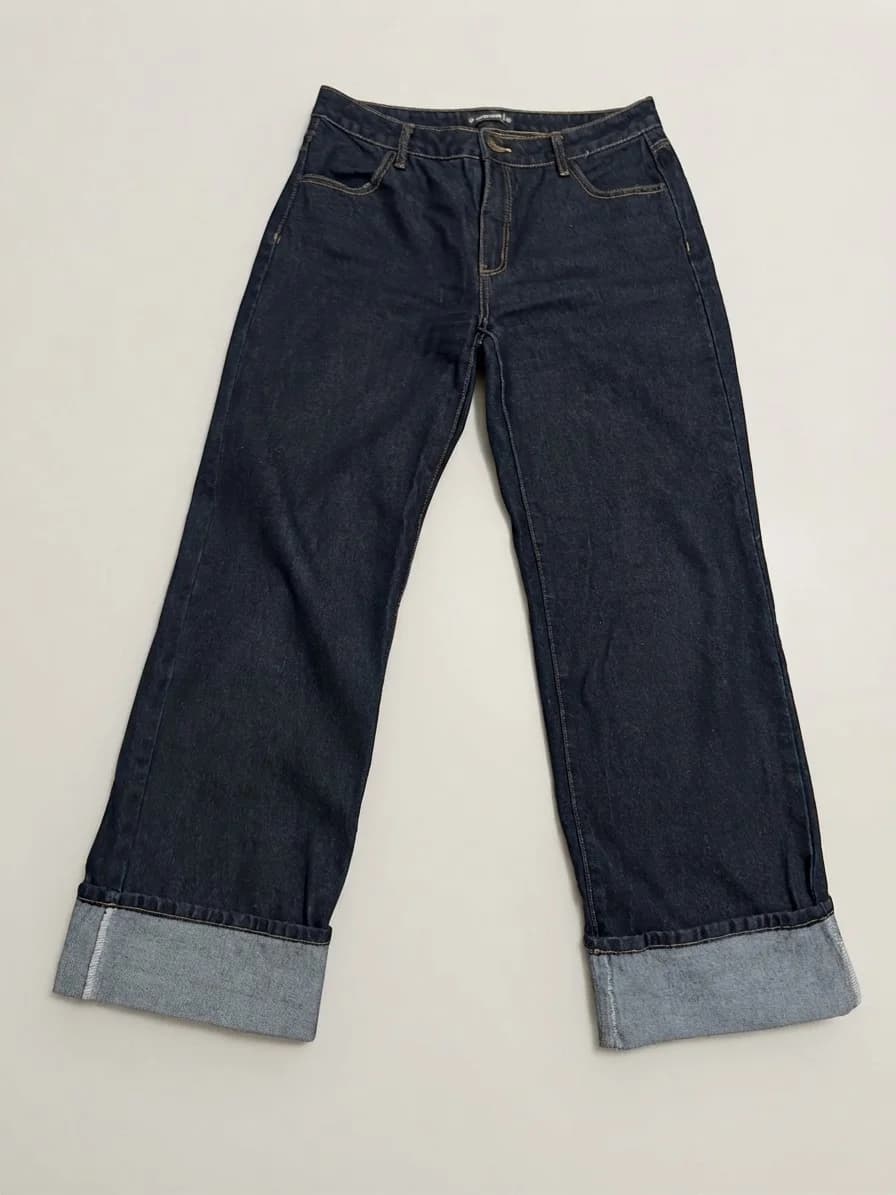 Usado por Constanza Fuenzalida, Jeans rectos RAINDOOR, talla 42