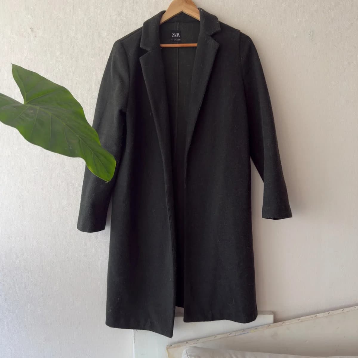 Abrigo verde oscuro Zara talla M — foto 1