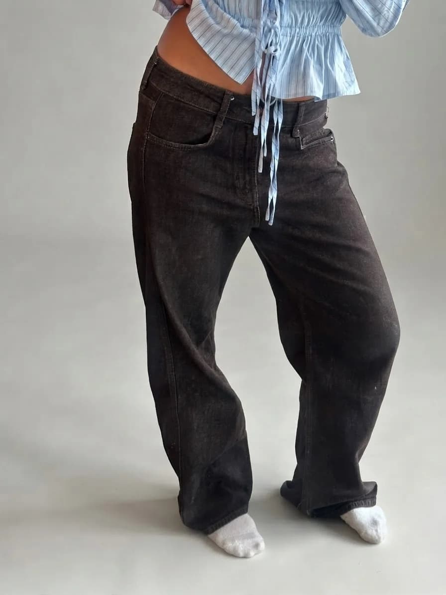 Usado por Toti Arrive, Jeans Zara café , talla 40