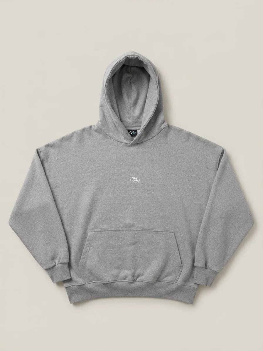Usado por Sofia Veliz, Poleron Haze Concept gris, talla S