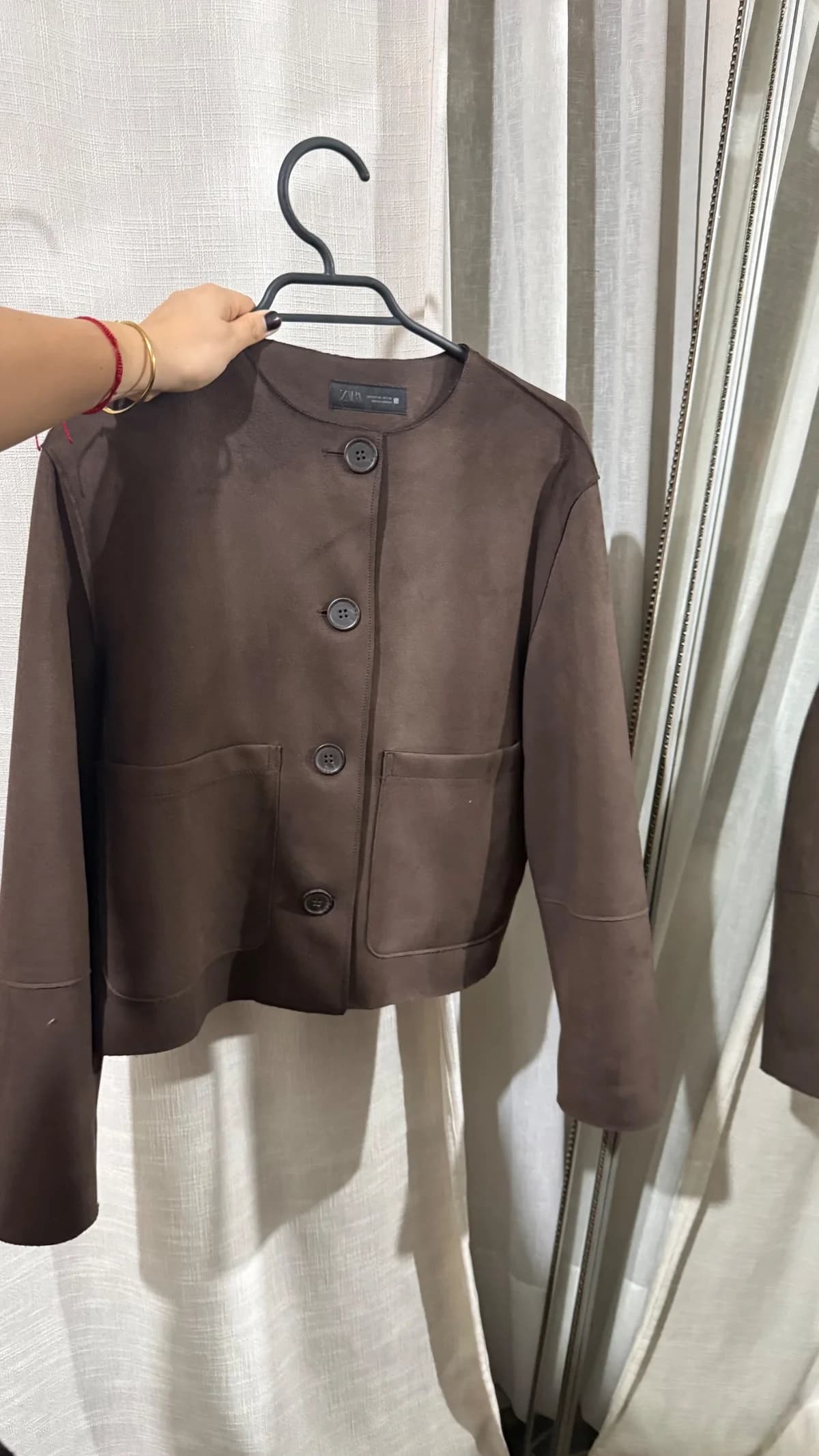 Chaqueta Suede Zara — foto 1