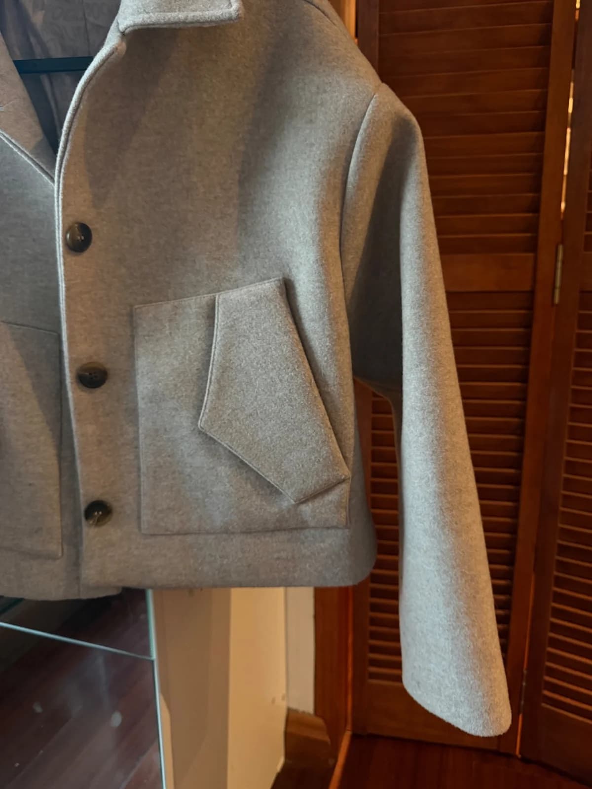 Chaqueta estructura blazer beige LPK — foto 1