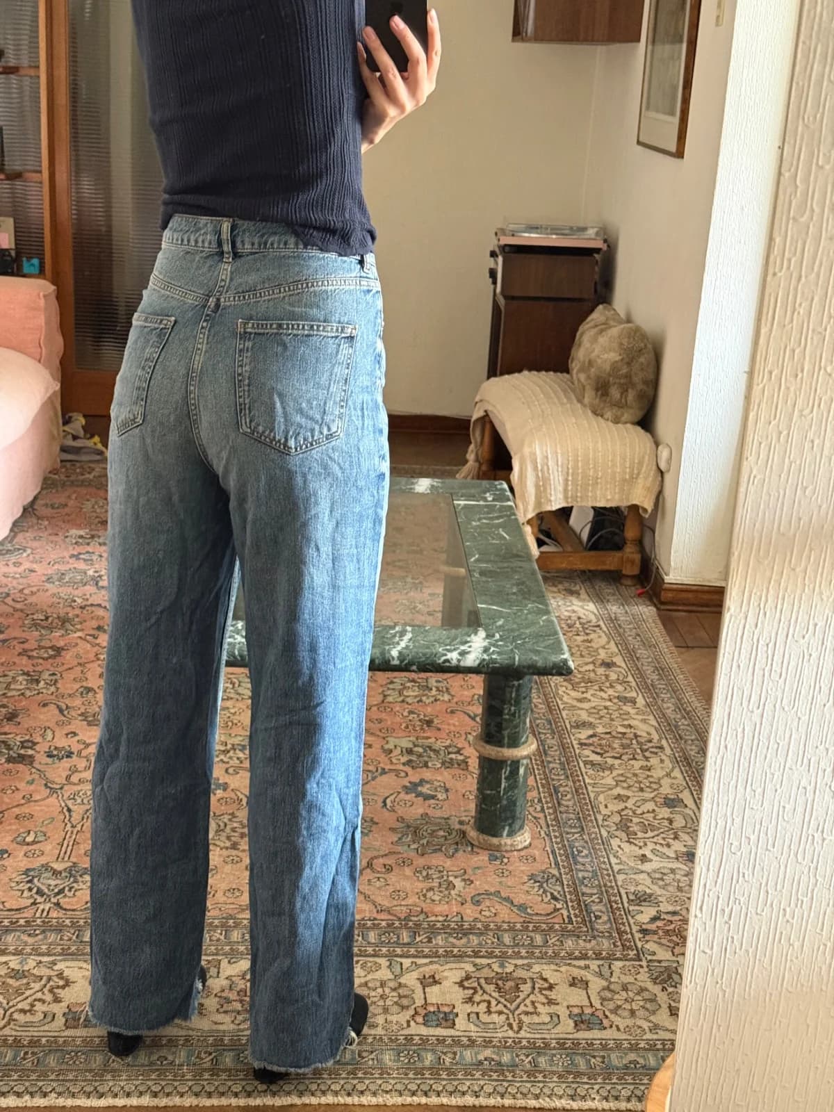 Jeans tiro alto 90s — foto 1