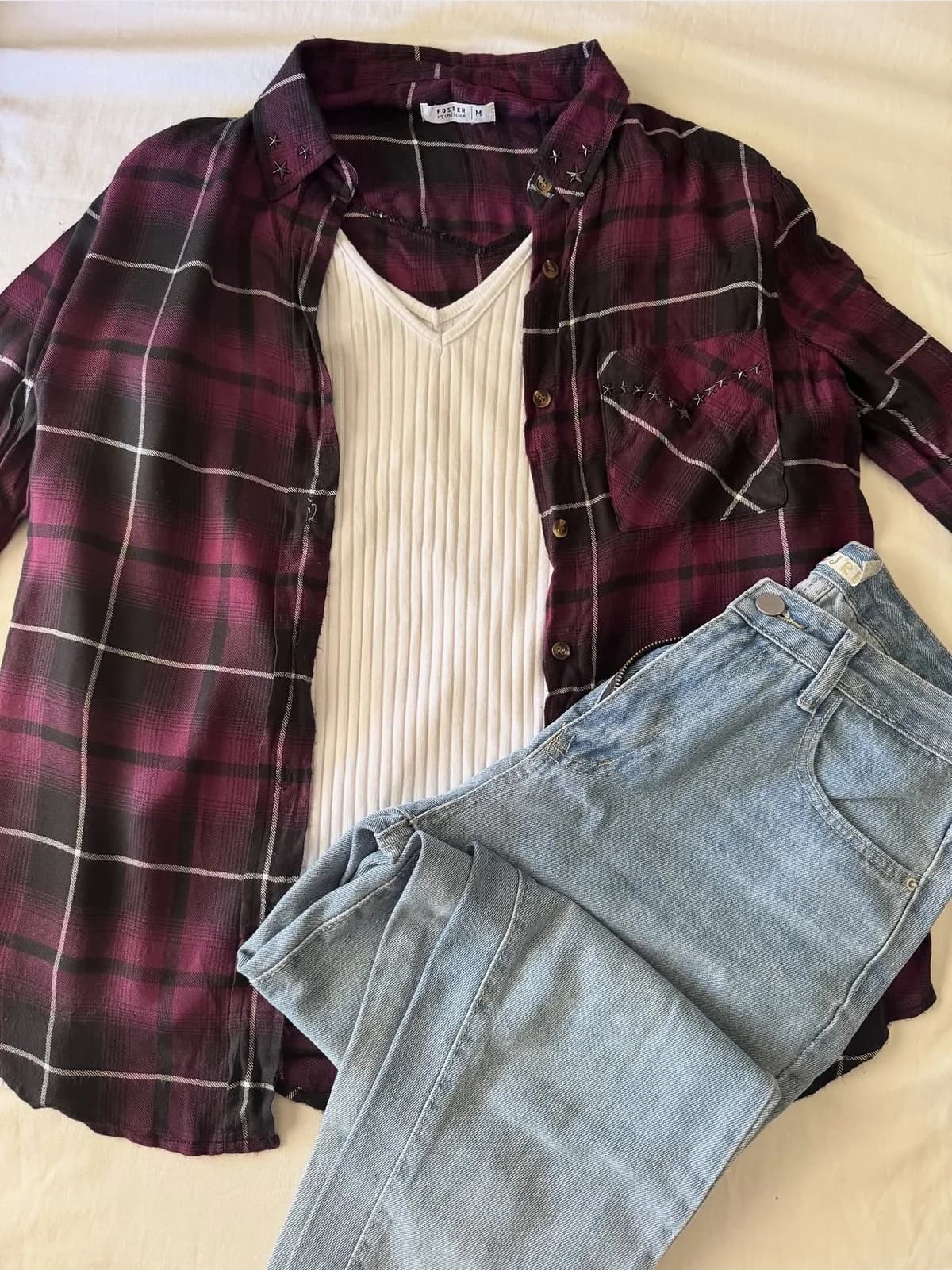 Usado por Ropero coniv, Pantalón Mom , talla 36