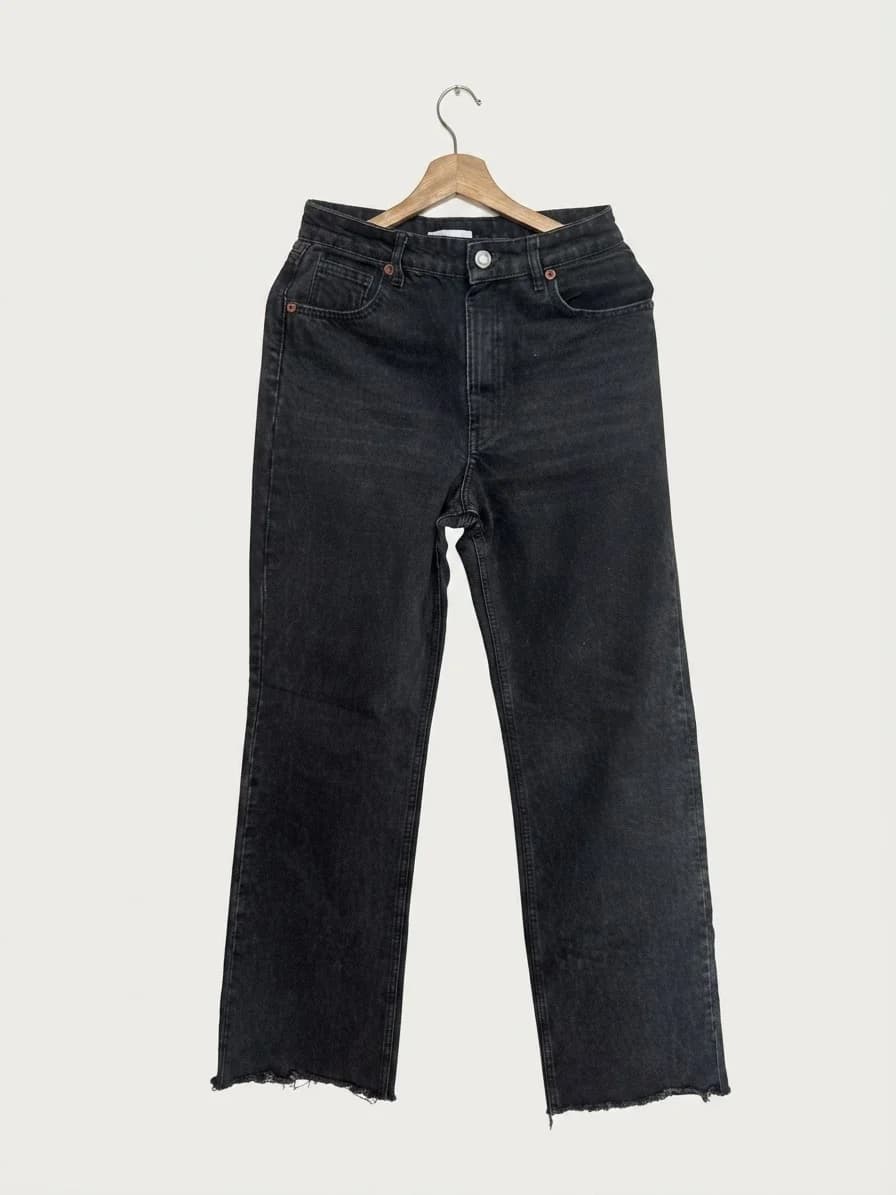 Usado por Geraldine torres pacheco, Jeans wide leg, talla 38