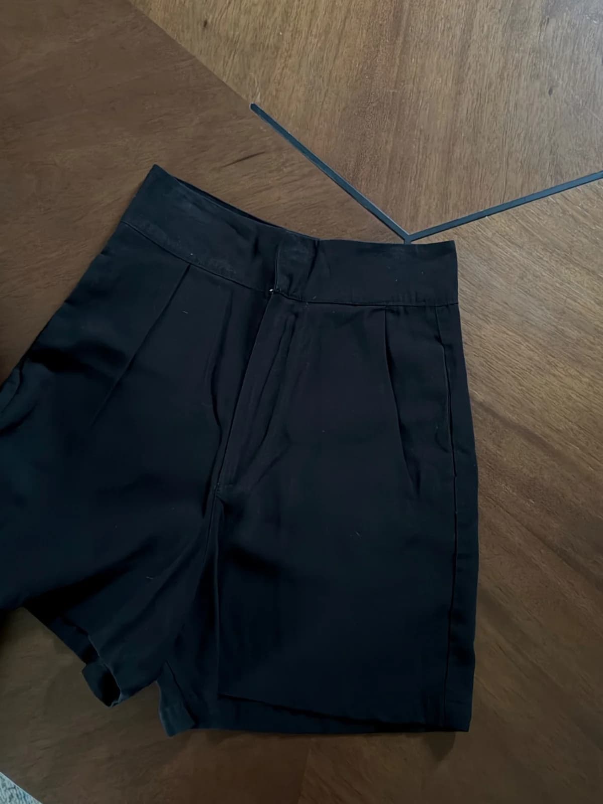Short Negro tela