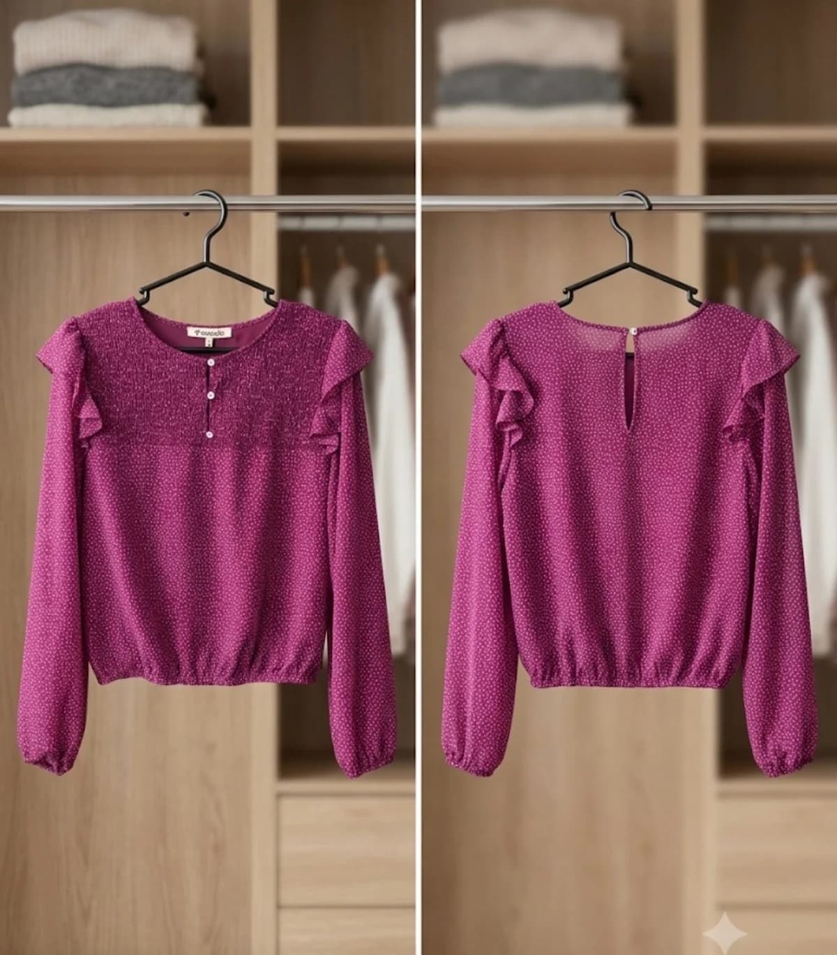 Usado por Sandra Elivet Muñoz Arriagada, Blusa Raindoor Panal Mujer, talla S