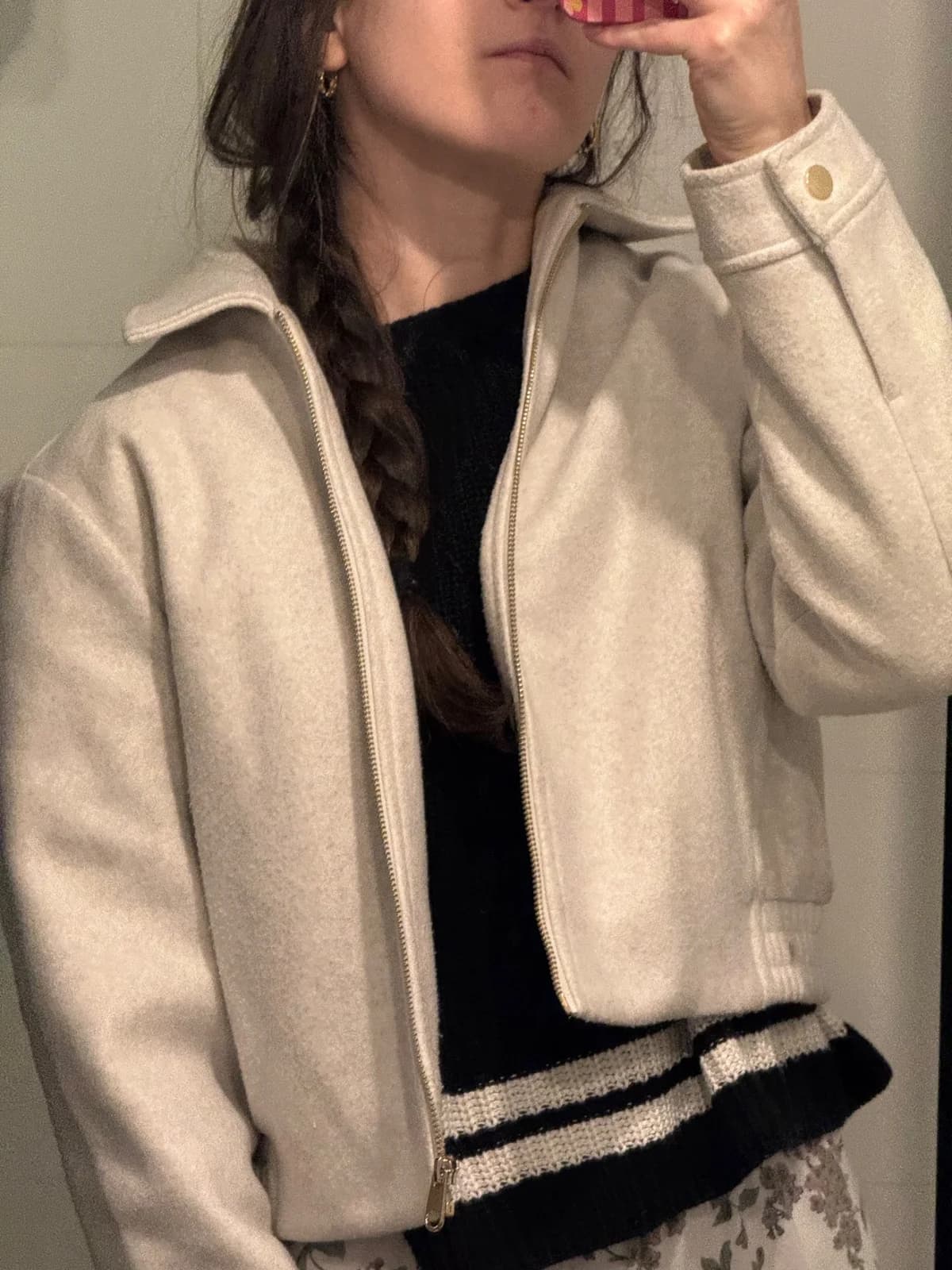 Usado por Denise Dubois, Chaqueta , talla S