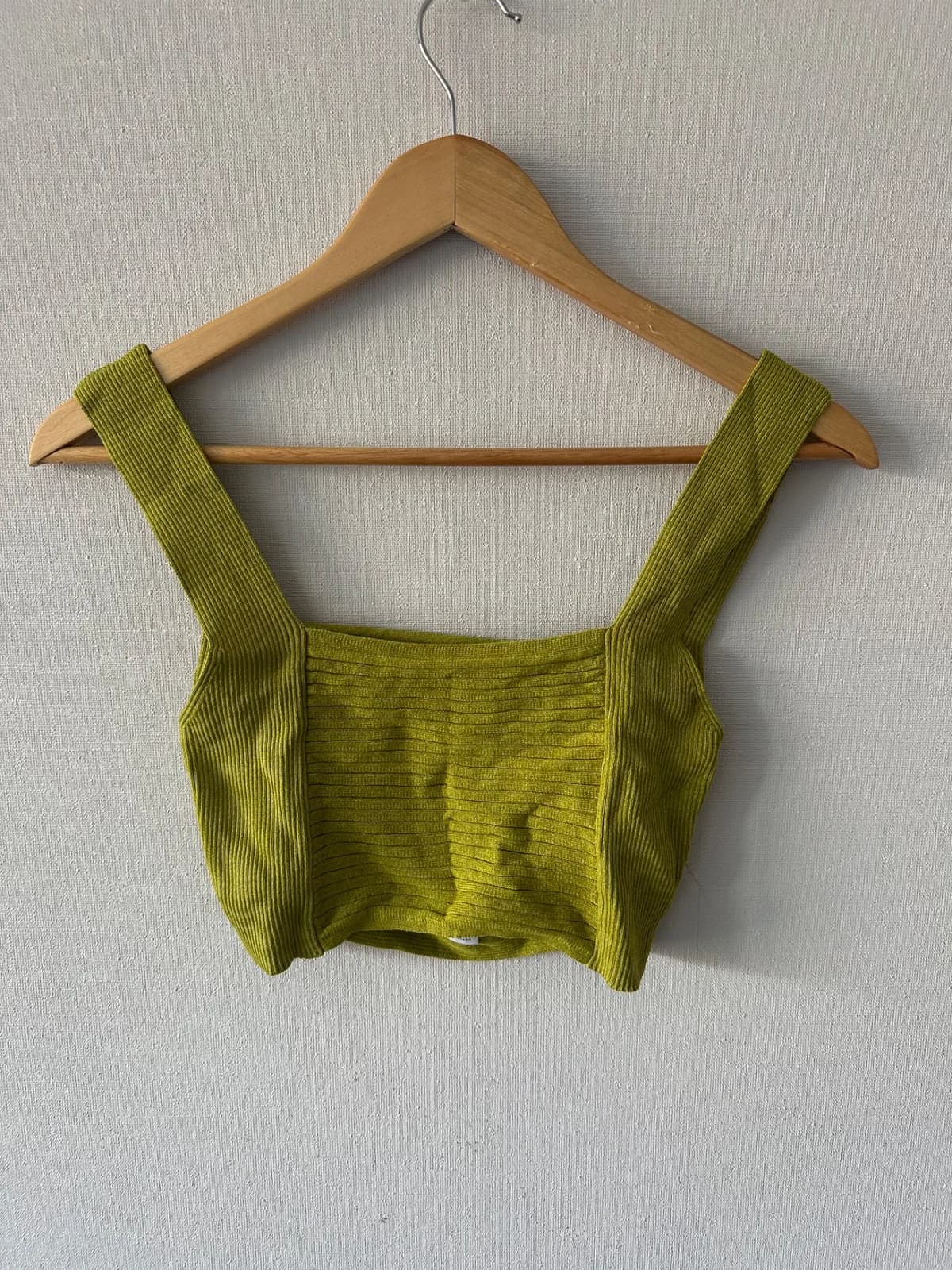 Top verde Zara — foto 1
