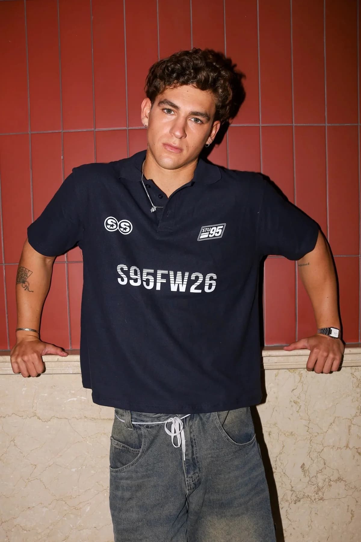Usado por Studio 95 , #15 CLASSIC POLO (ESTÁNDAR), talla TU